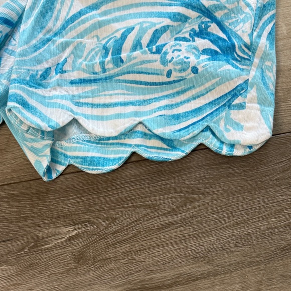 Lilly Pulitzer The Buttercup Scalloped Shorts - Picture 13 of 13